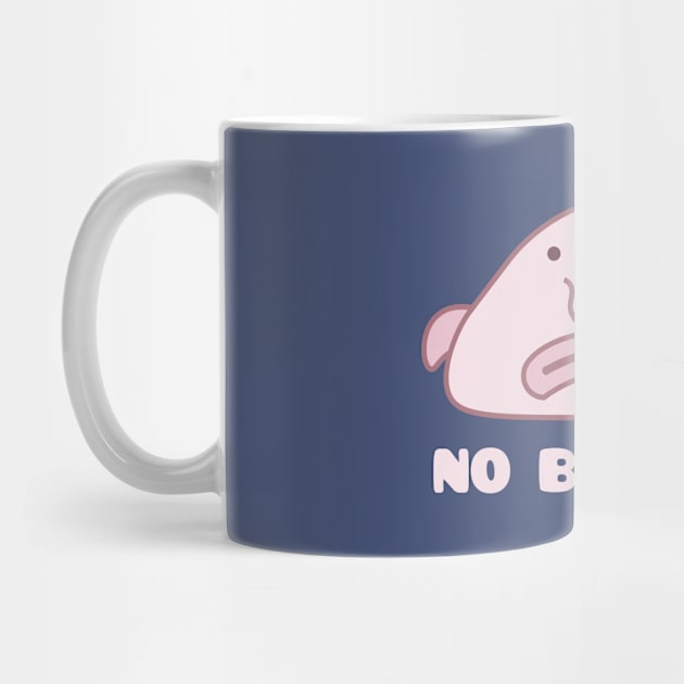 Punny "No Bloblem" Blobfish by sqwear